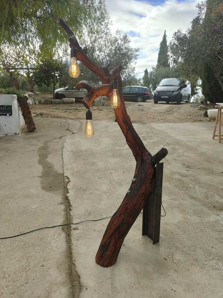 lámpara madera 4